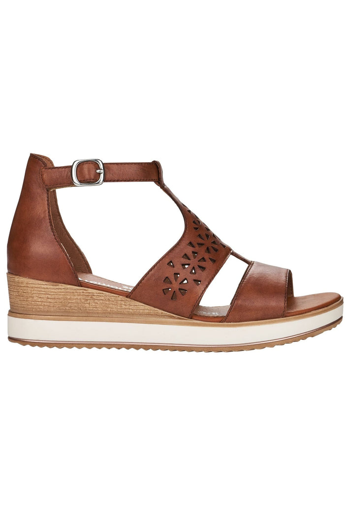 Remonte Sandalen Leder Muskat