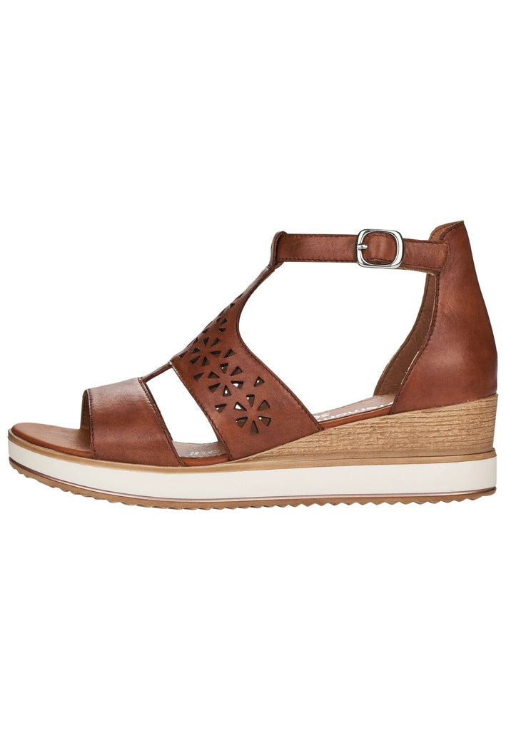 Remonte Sandalen Leder Muskat