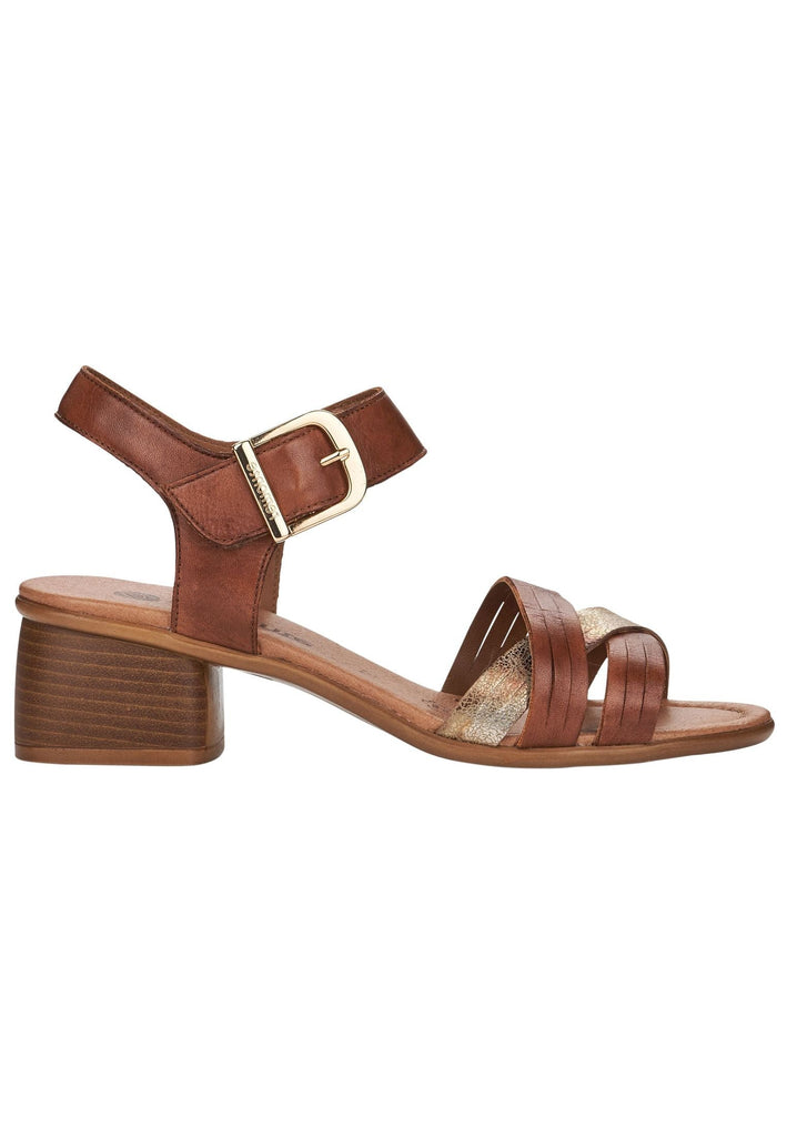 Remonte Sandalen Leder Muskat