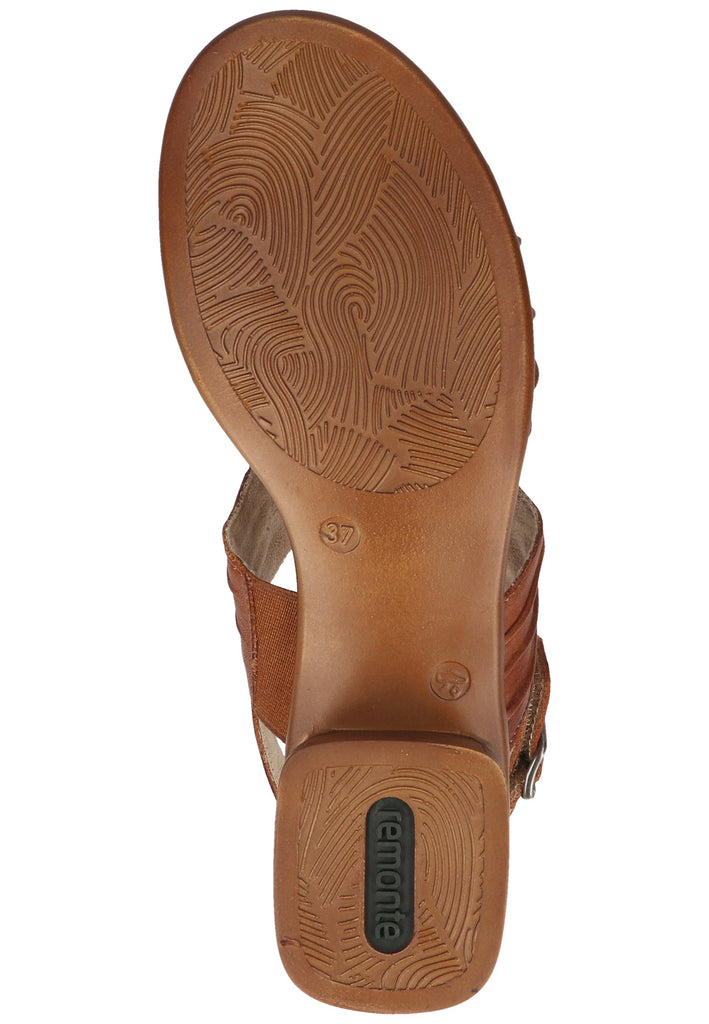Remonte Sandalen Leder Muskat
