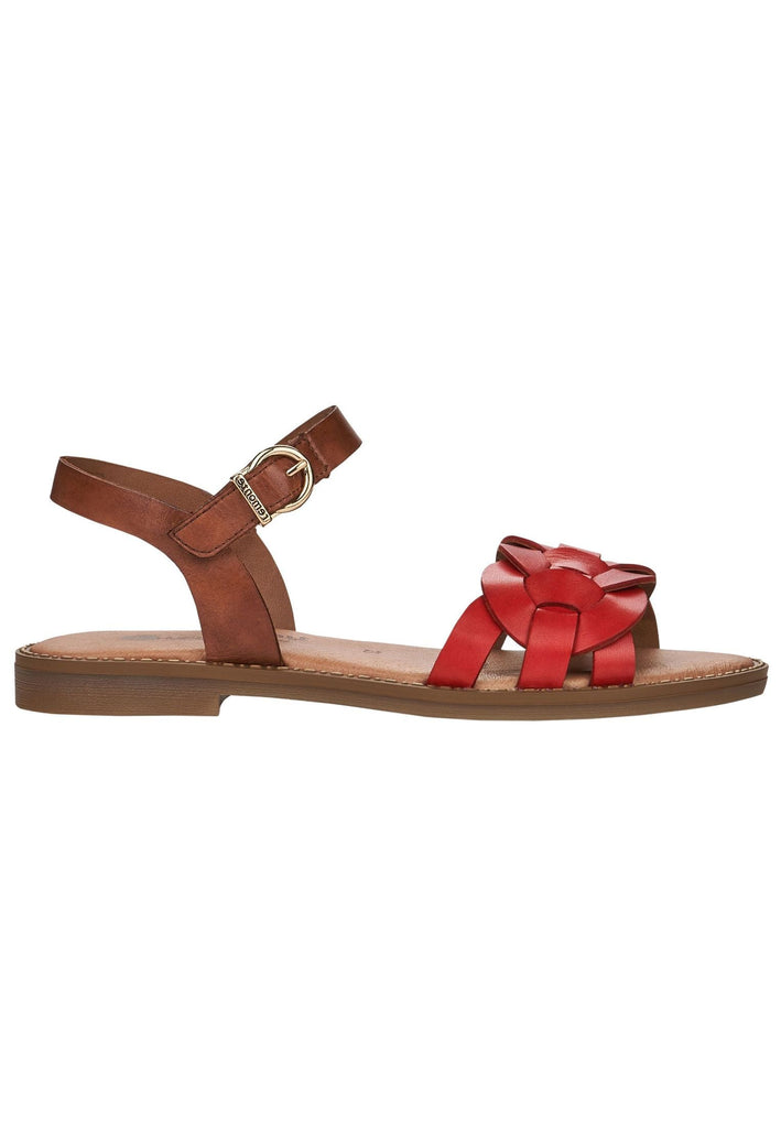 Remonte Sandalen Leder Rot