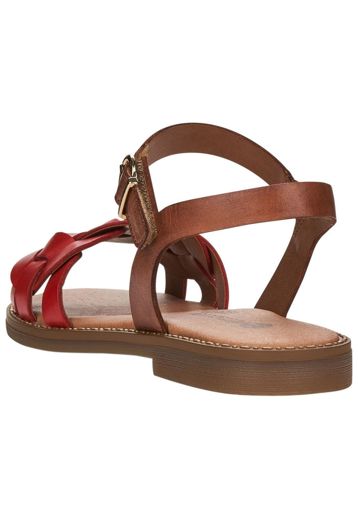 Remonte Sandalen Leder Rot