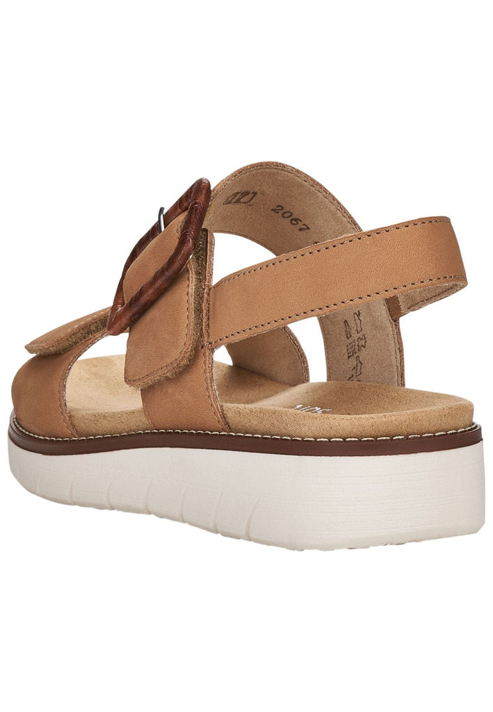 Remonte Sandalen Leder Sand