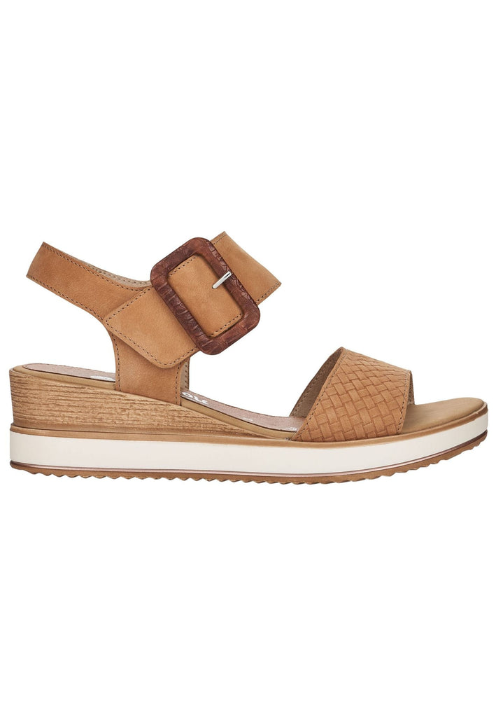 Remonte Sandalen Leder Sand