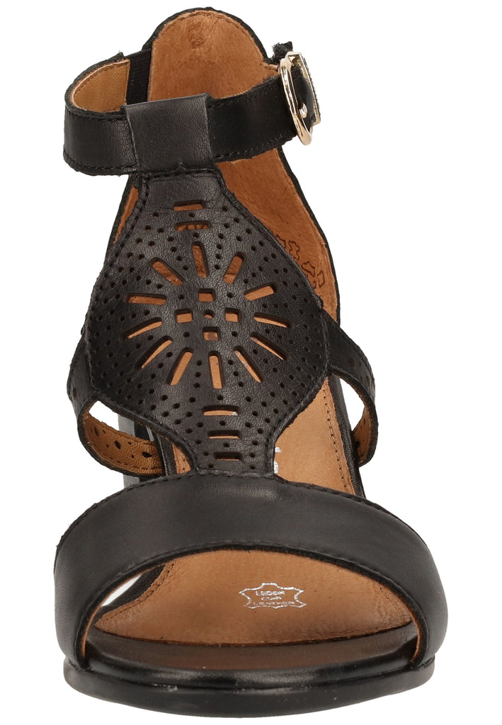 Remonte Sandalen Leder Schwarz