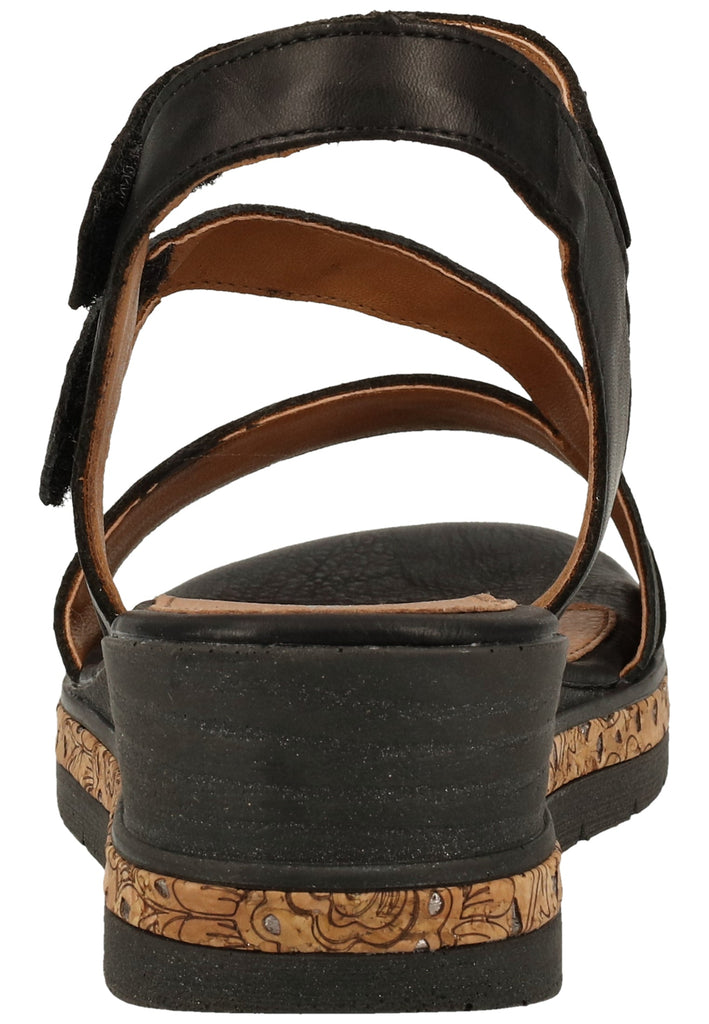 Remonte Sandalen Leder Schwarz