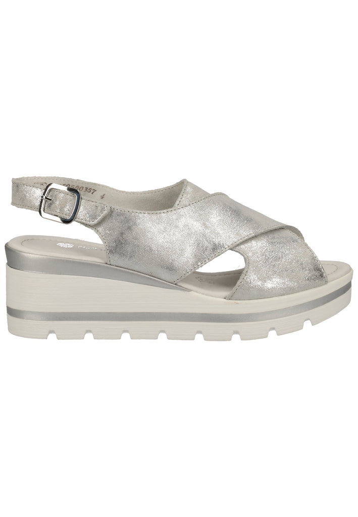 Remonte Sandalen Leder Silver