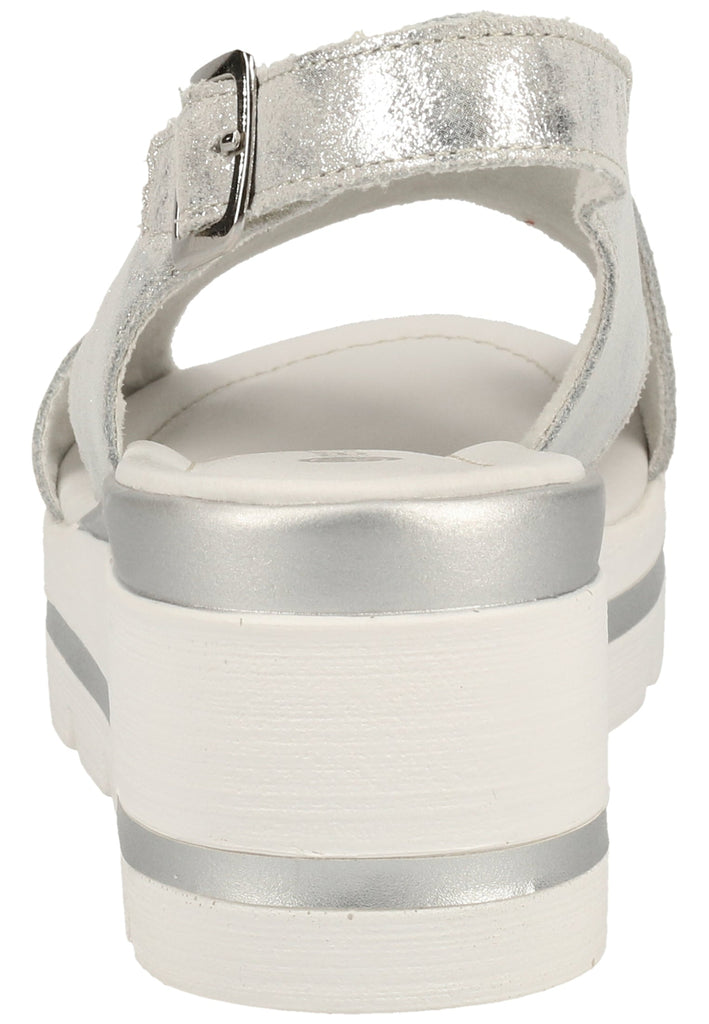 Remonte Sandalen Leder Silver
