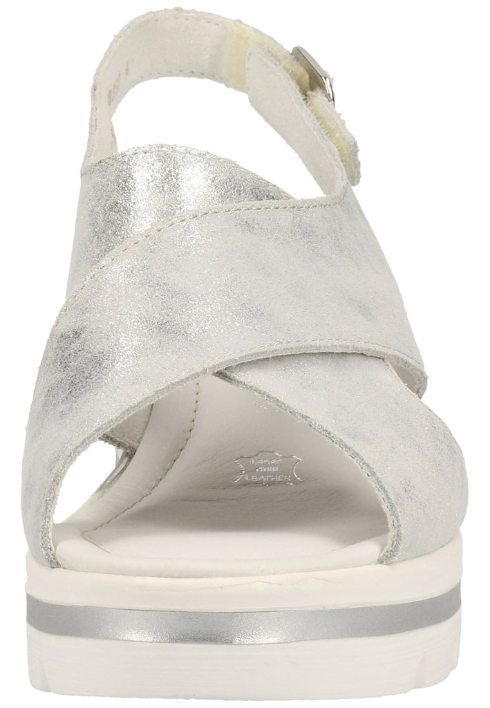 Remonte Sandalen Leder Silver