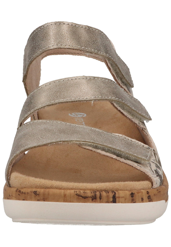 Remonte Sandalen Leder/Synthetik Beige