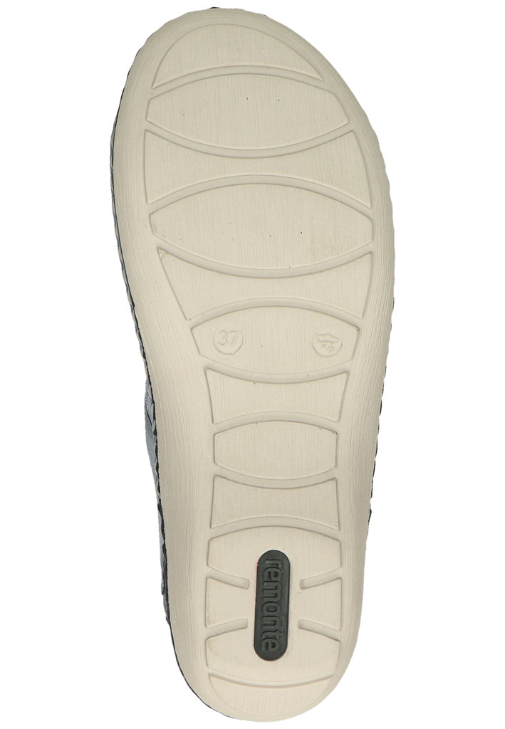 Remonte Sandalen Leder/Synthetik Blau/Weiß