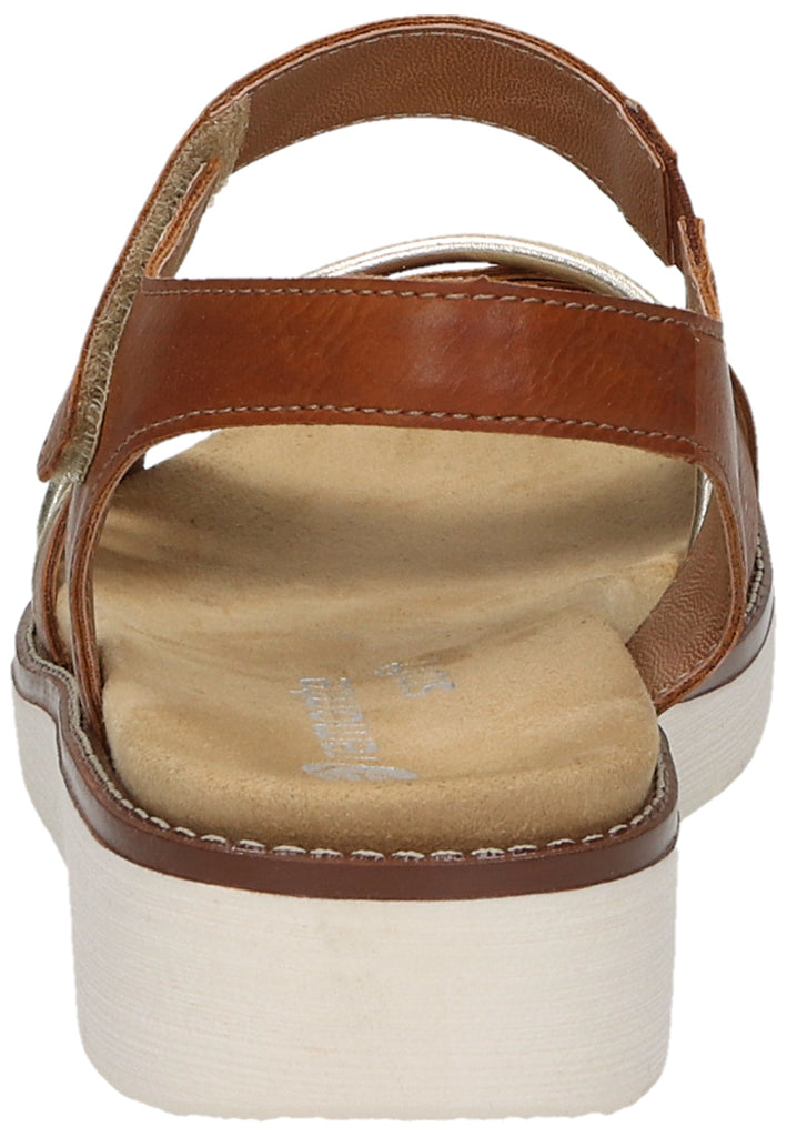 Remonte Sandalen Leder/Synthetik Braun