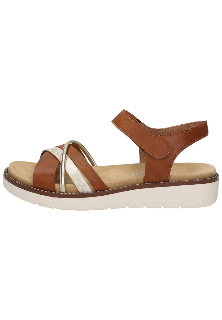 Remonte Sandalen Leder/Synthetik Braun