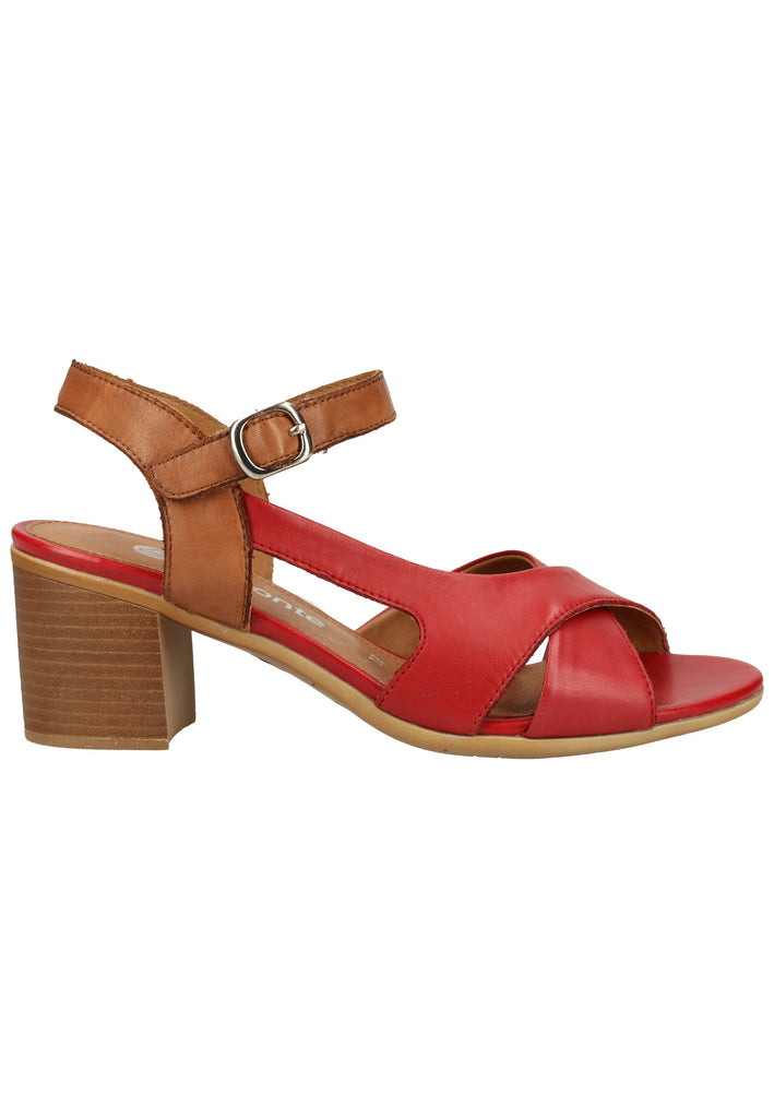 Remonte Sandalen Leder/Synthetik Rot