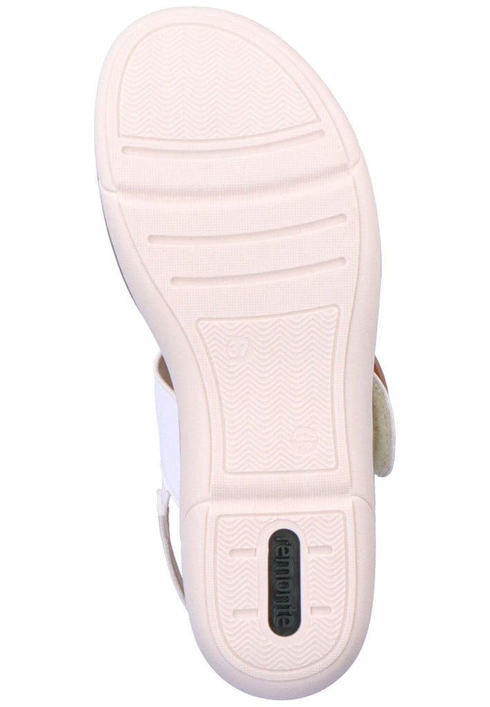 Remonte Sandalen Leder/Synthetik Weiß