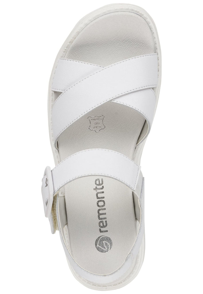 Remonte Sandalen Leder Weiß