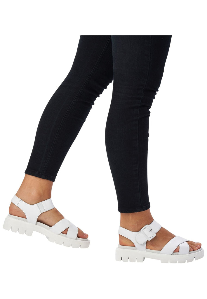 Remonte Sandalen Leder Weiß