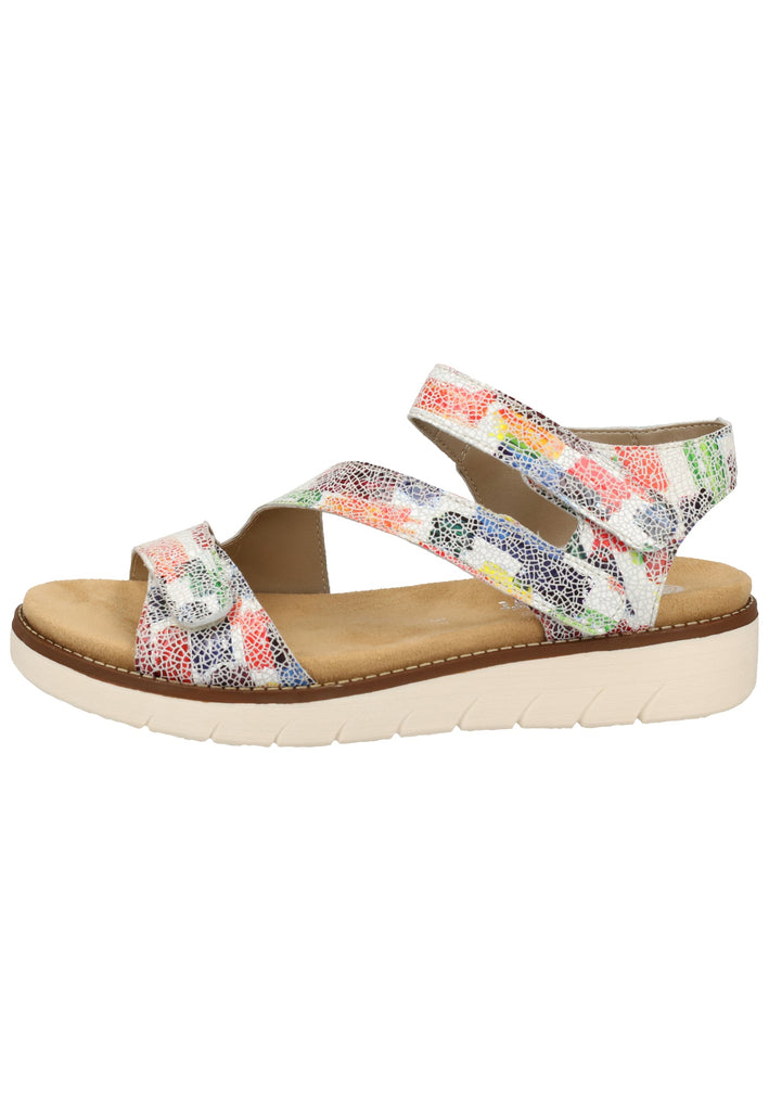 Remonte Sandalen Leder Weiß