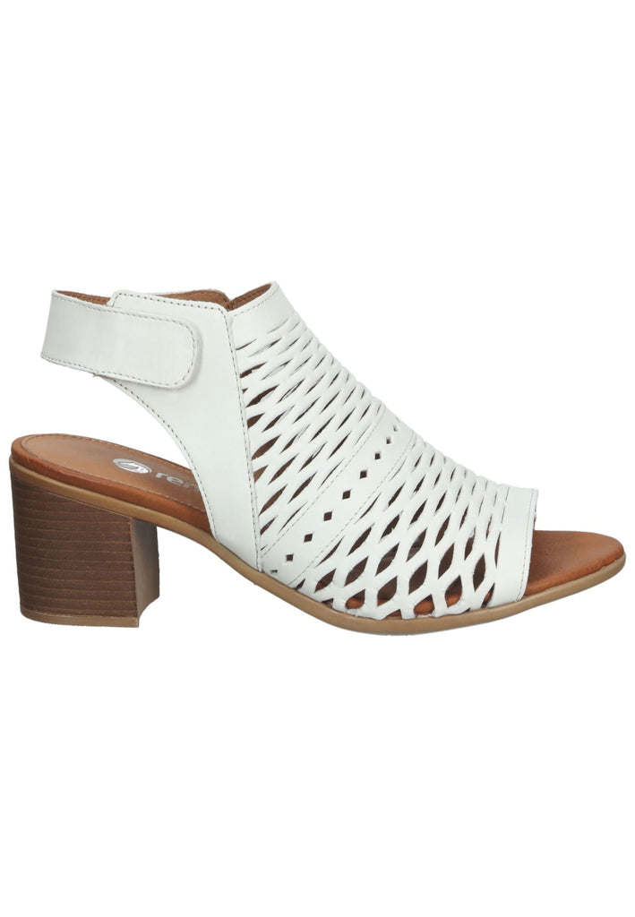 Remonte Sandalen Leder Weiß
