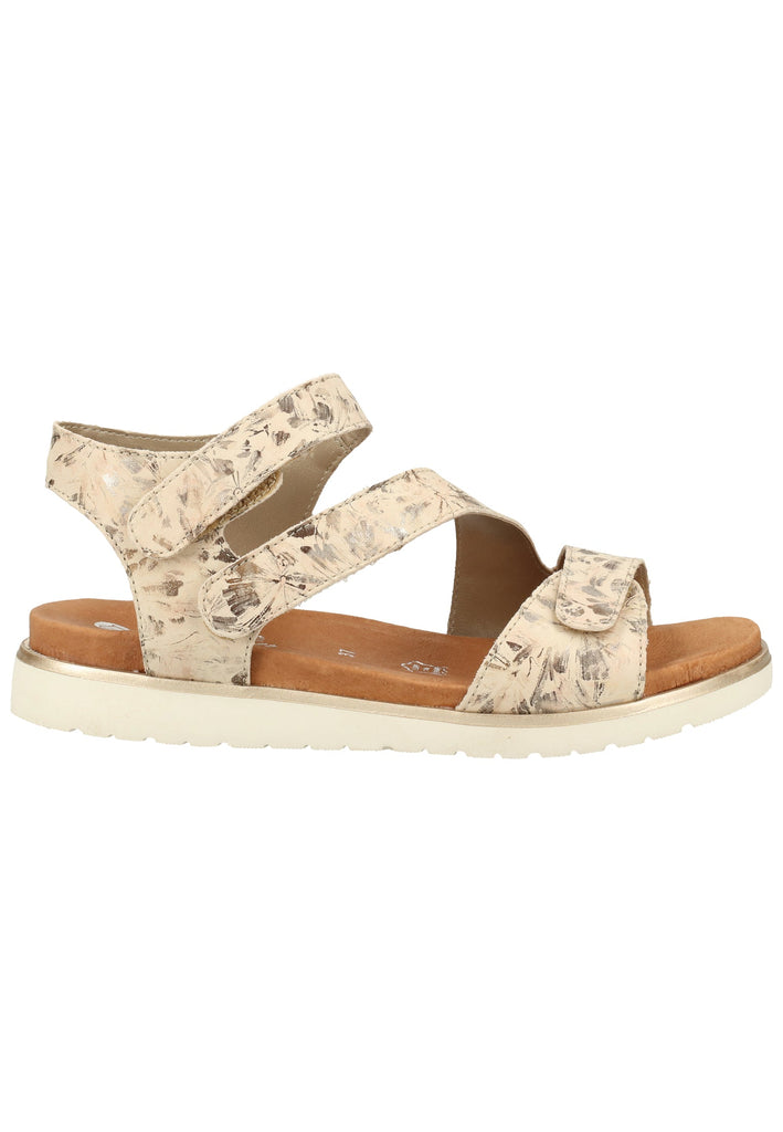 Remonte Sandalen Lederimitat Beige