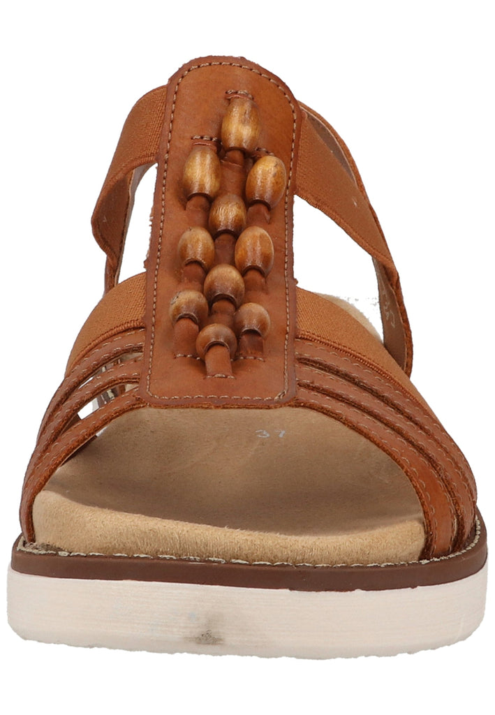 Remonte Sandalen Lederimitat Braun