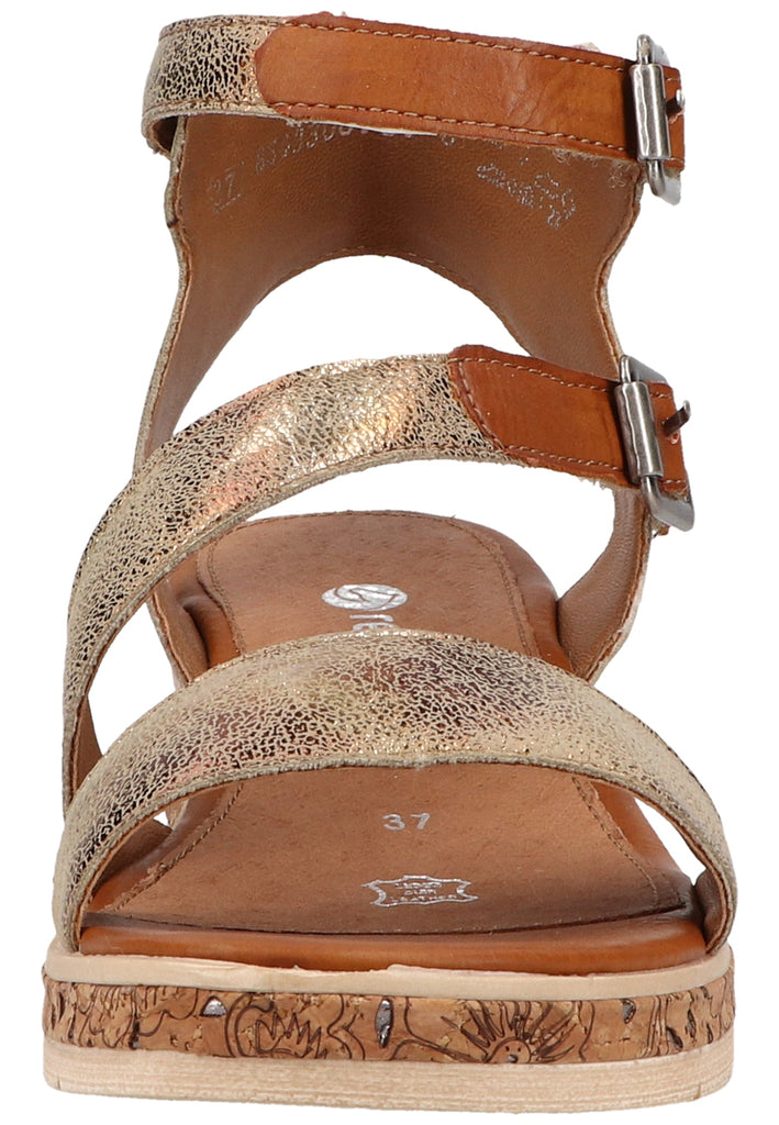 Remonte Sandalen Lederimitat Braun