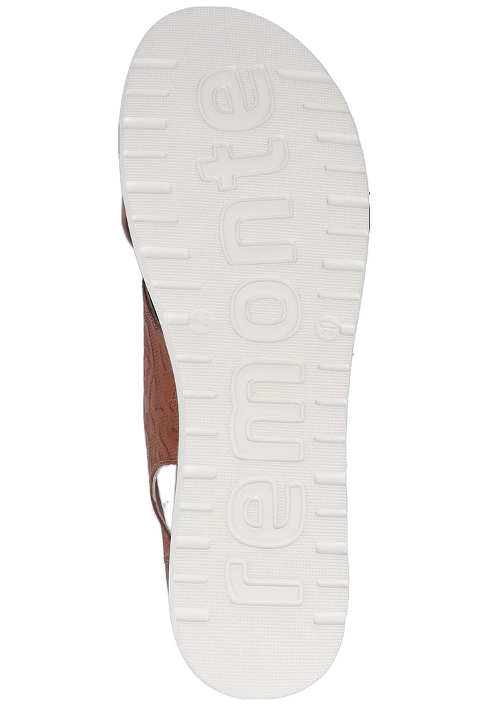 Remonte Sandalen Lederimitat Braun