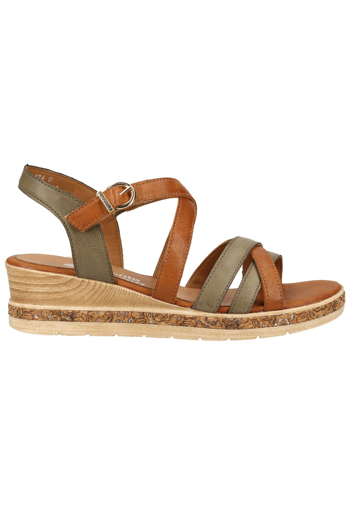 Remonte Sandalen Lederimitat Forest