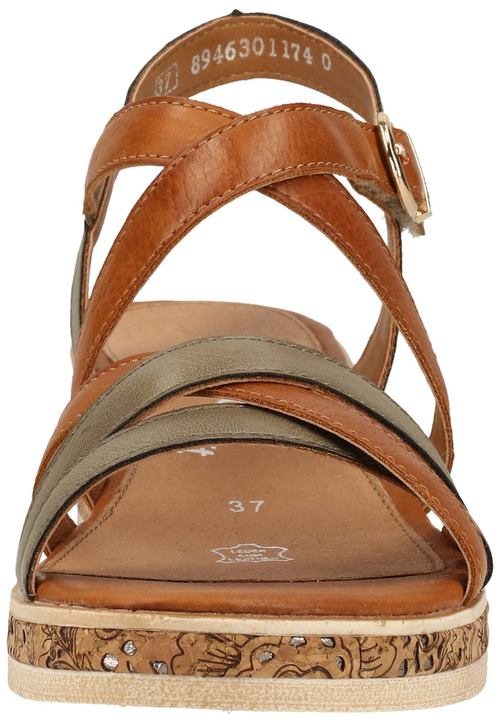 Remonte Sandalen Lederimitat Forest