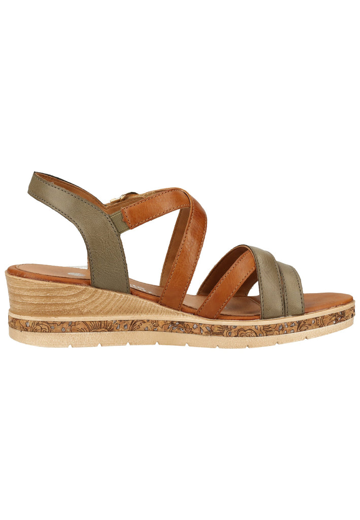 Remonte Sandalen Lederimitat Forest