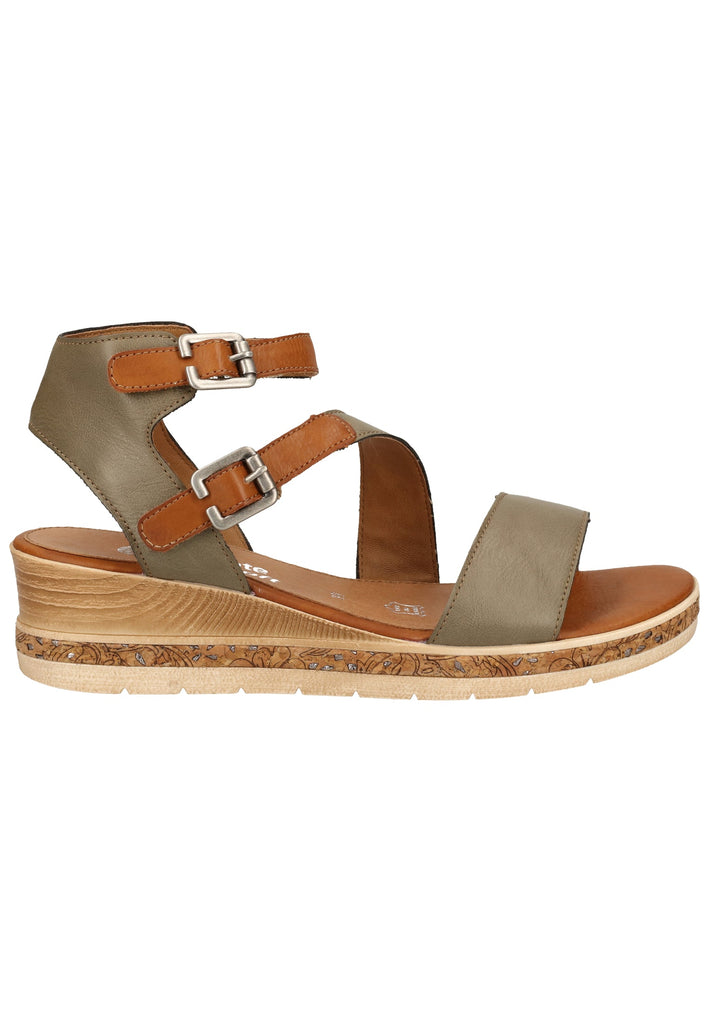 Remonte Sandalen Lederimitat Forest