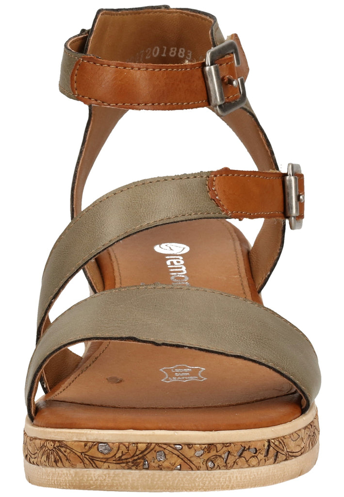 Remonte Sandalen Lederimitat Forest