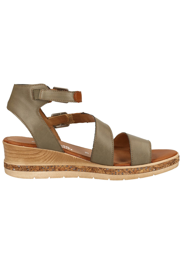 Remonte Sandalen Lederimitat Forest