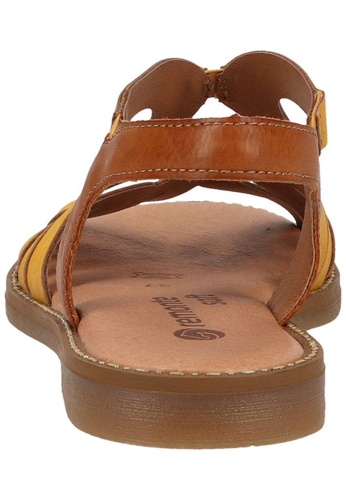 Remonte Sandalen Lederimitat Gelb