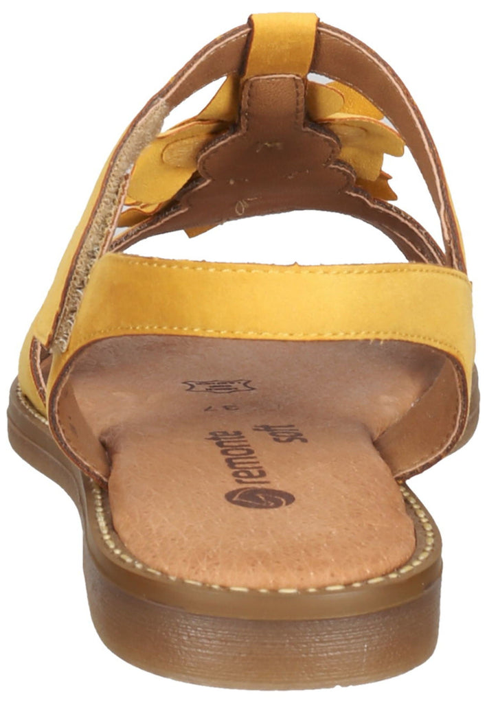 Remonte Sandalen Lederimitat Gelb