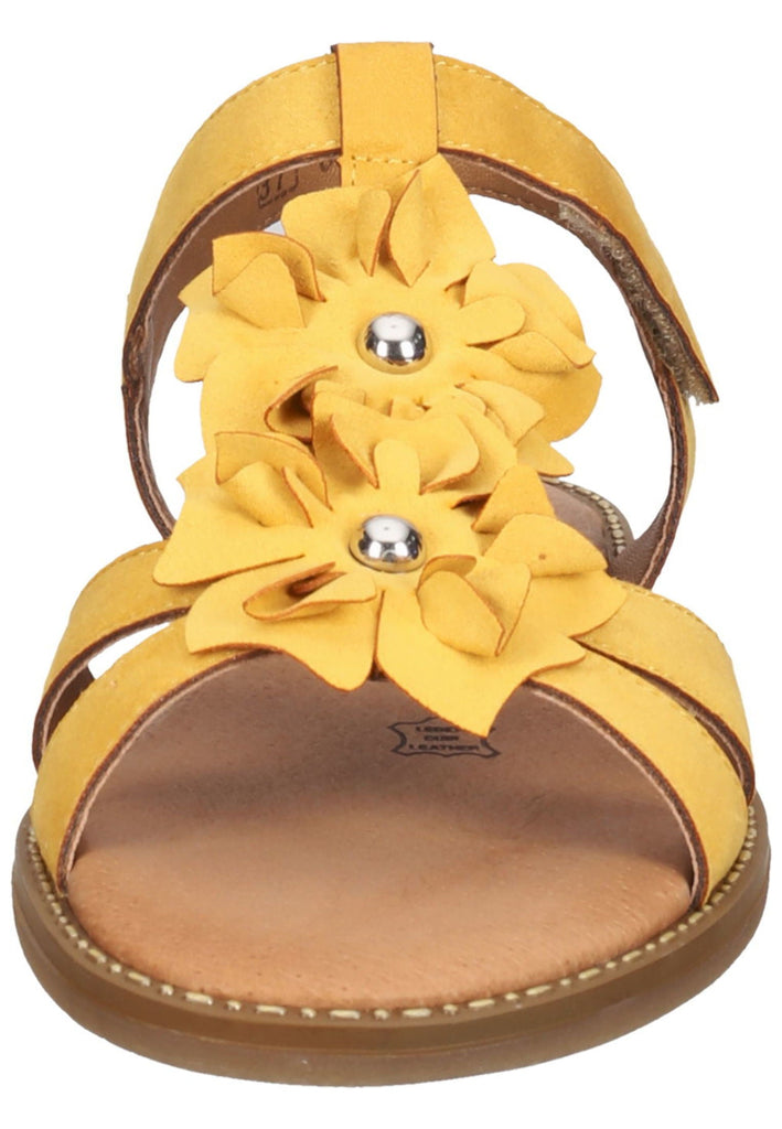 Remonte Sandalen Lederimitat Gelb