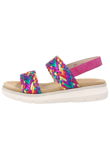 Remonte Sandalen Lederimitat Magenta