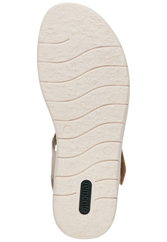 Remonte Sandalen Lederimitat Metallic