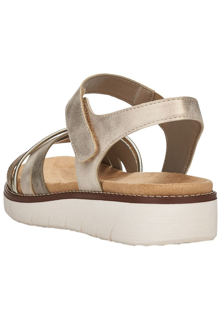 Remonte Sandalen Lederimitat Metallic