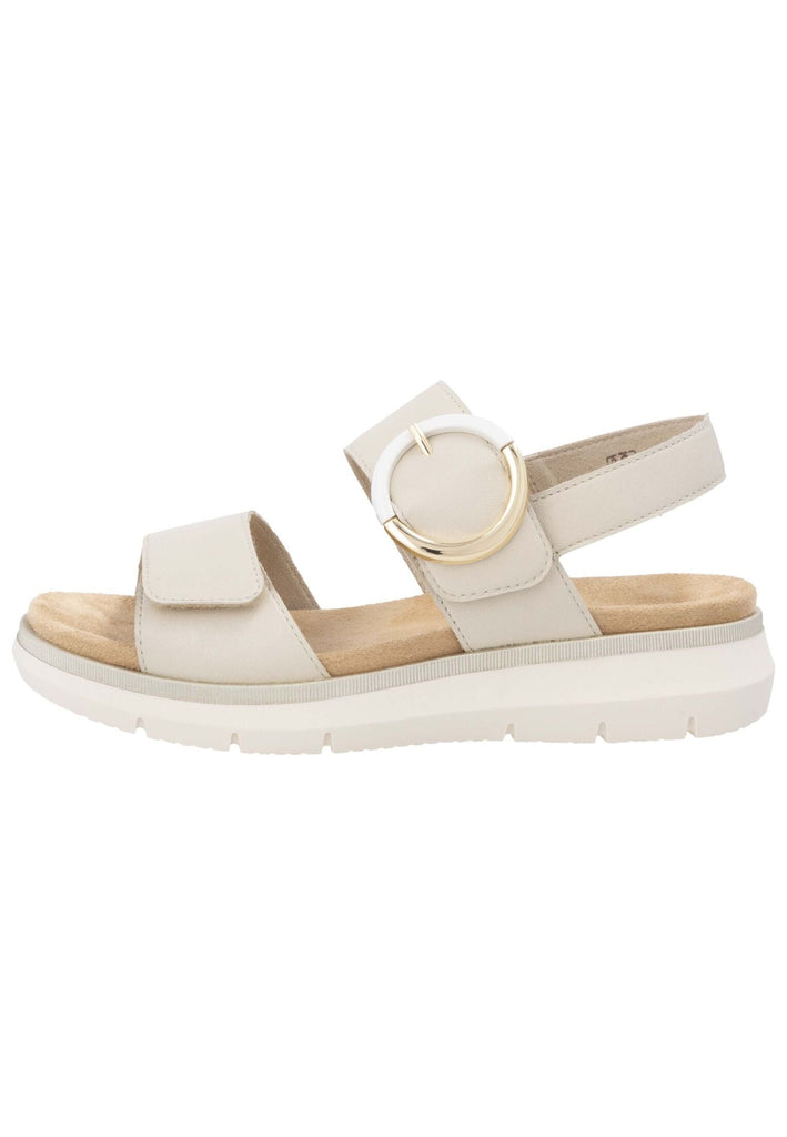 Sandalen Remonte Sandalen Leder Beige