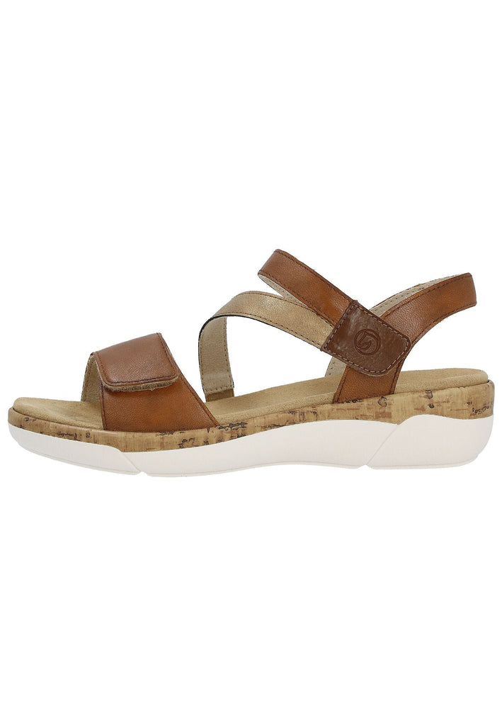 Sandalen Remonte Sandalen Leder Braun