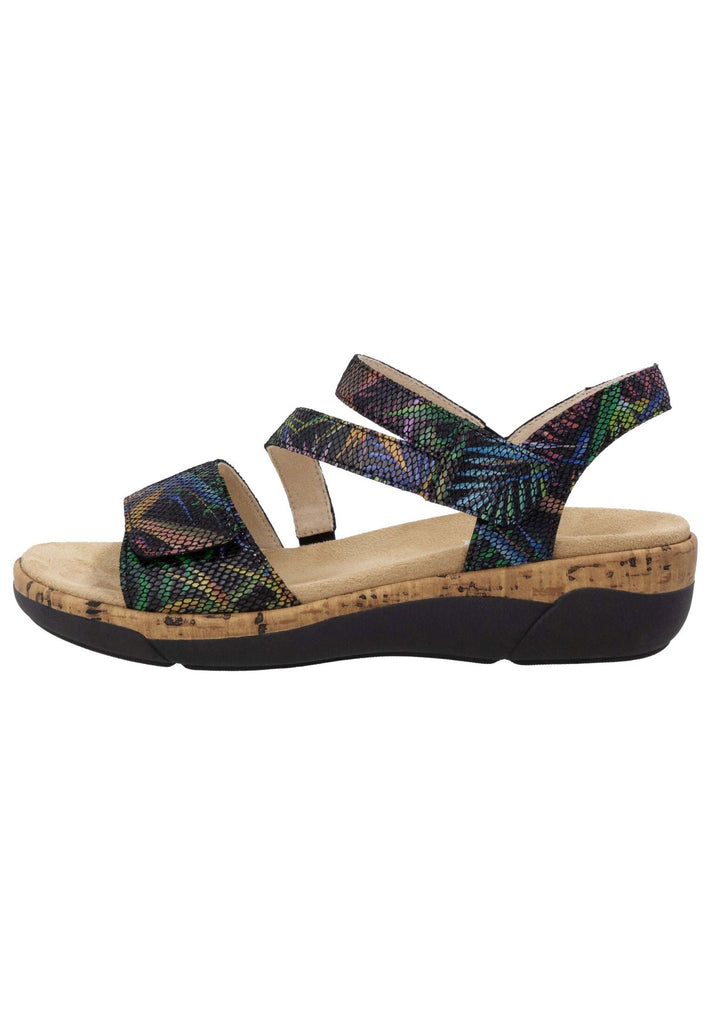 Sandalen Remonte Sandalen Leder Schwarz
