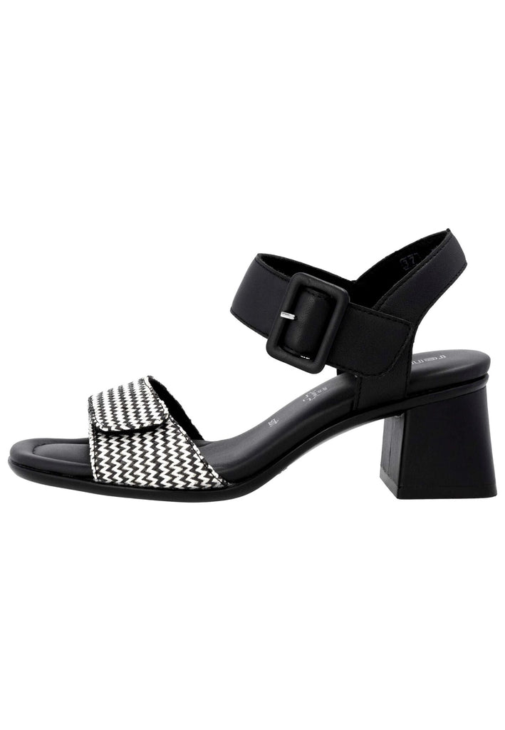 Sandalen Remonte Sandalen Lederimitat Schwarz