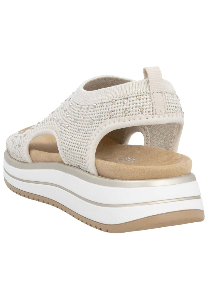 Remonte Sandalen Textil Weiß