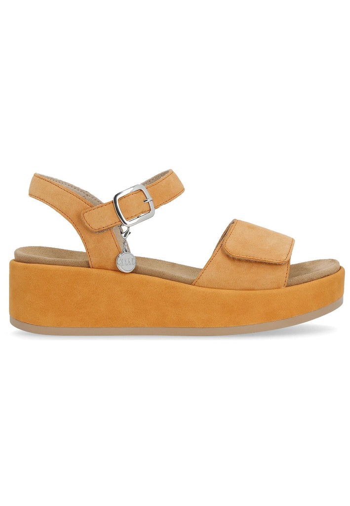 Remonte Sandalen Veloursleder Orange