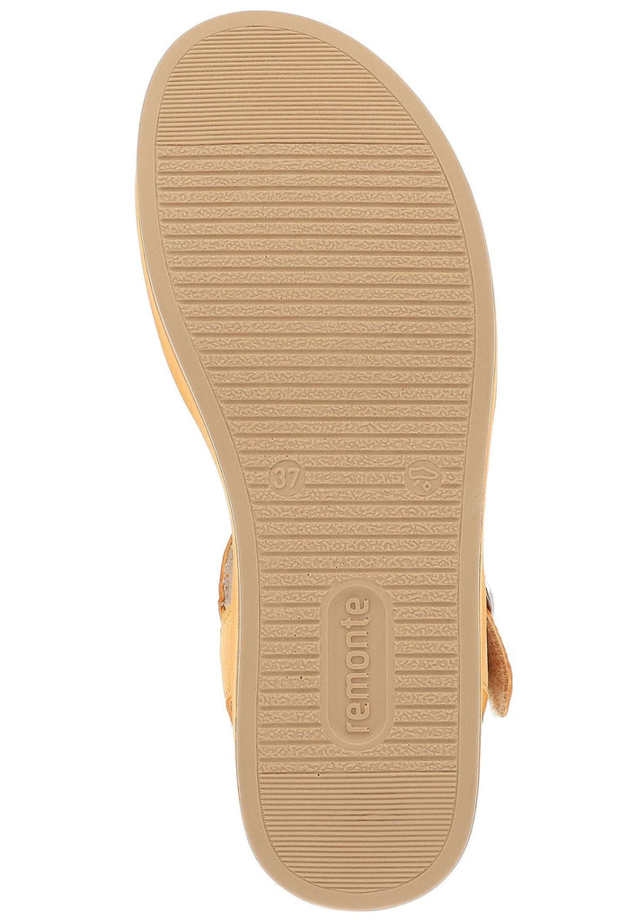 Remonte Sandalen Veloursleder Orange