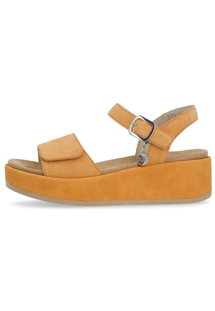Remonte Sandalen Veloursleder Orange