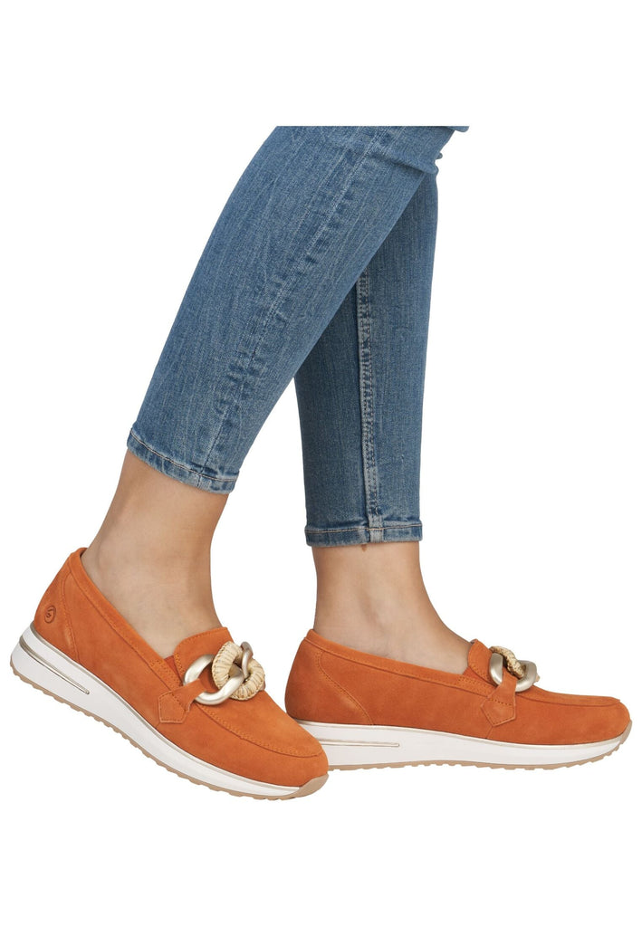 Remonte Slipper Leder Orange