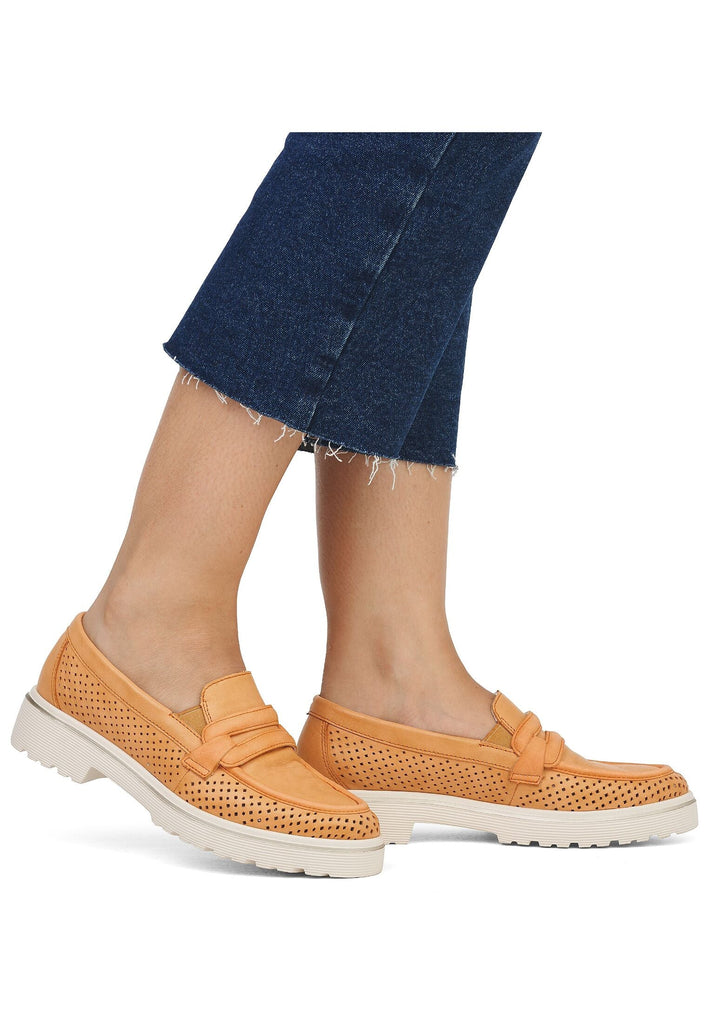 Remonte Slipper Leder Orange