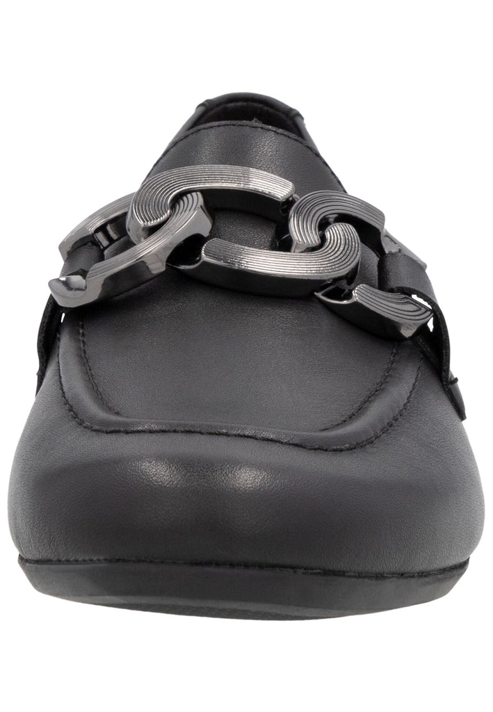 Remonte Slipper Leder Schwarz